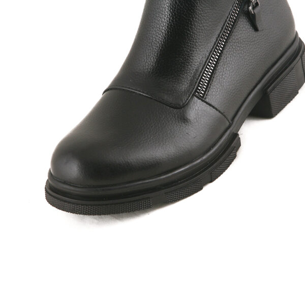 نیم بوت زنانه چرم مدل ملورین کد 647-MC