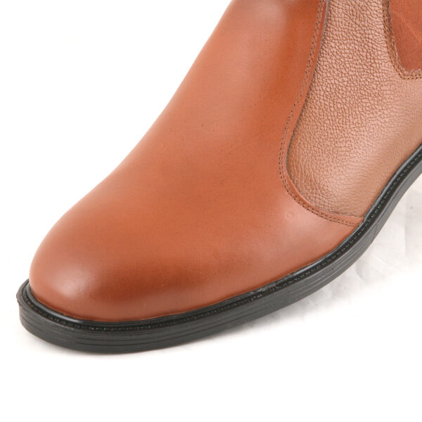 نیم بوت مردانه چرم مدل آرکا کد 562-MC