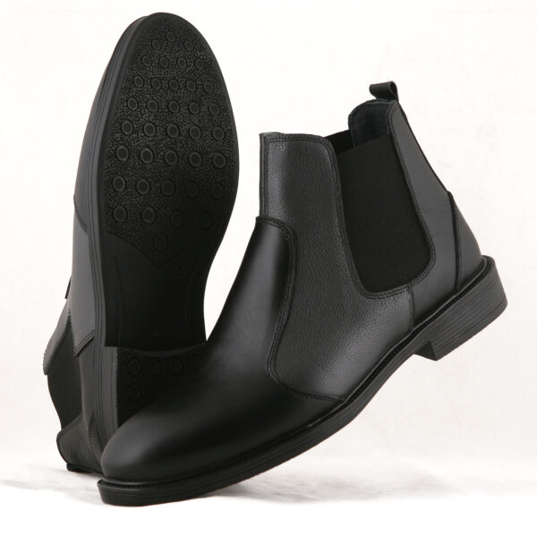 نیم بوت مردانه چرم مدل آرکا کد 562-MC