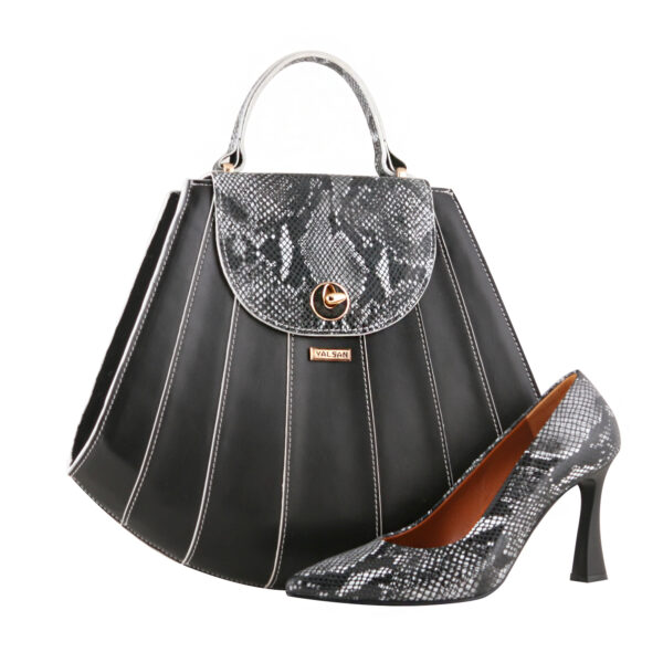 ست کیف و کفش زنانه مدل آتریسا کد 916-ROZ-RTL