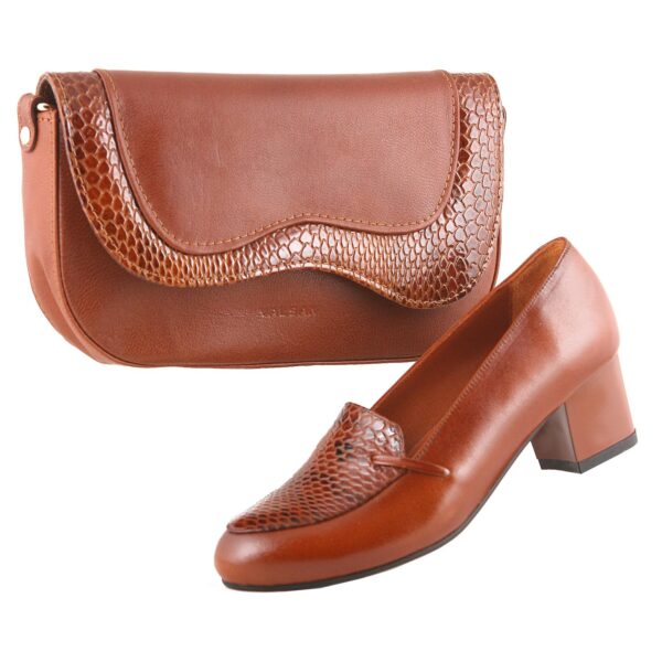 ست کیف و کفش زنانه مدل هیوار کد 915-KELARA-MRV