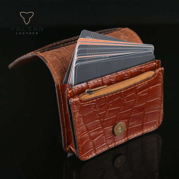 ست هدیه مردانه چرم مدل آیدن کد 127-KAYA-NHL-GC